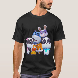 Babybus, Super Rescue Team Kiki und Miumiu Panda T-Shirt