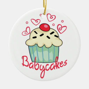 Babycakes Keramik Ornament