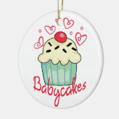 Babycakes Keramik Ornament (Links)
