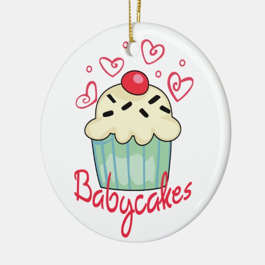 Babycakes Keramik Ornament (Links)