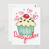 Babycakes Postkarte (Vorne/Hinten)