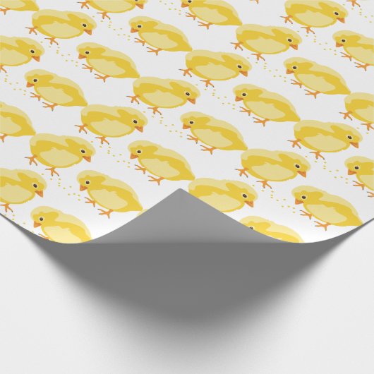 Babychicke Geschenkpapier (Ecke)