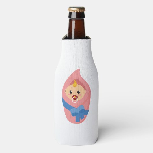 Babyclipse Flaschenkühler (Flaschenvorderseite)