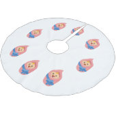 Babyclipse Polyester Weihnachtsbaumdecke (Schrägansicht)