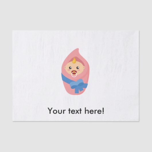 Babyclipse Seidenpapier (Vorderseite)