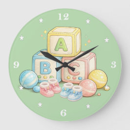 BABYCLOCK-ABCBLOCKS-C - Uhren