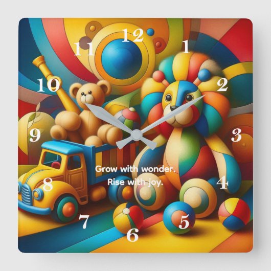 BABYCLOCK-GROWWONDER2-C - Uhr (Vorderseite)