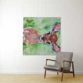 Babycreme Wandteppich (Beispiel (Horizontal))