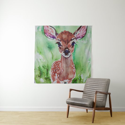 Babycreme Wandteppich (Beispiel)