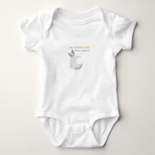 BabyDanke MAMA & VATER-Ich bin so niedlich- T Baby Strampler