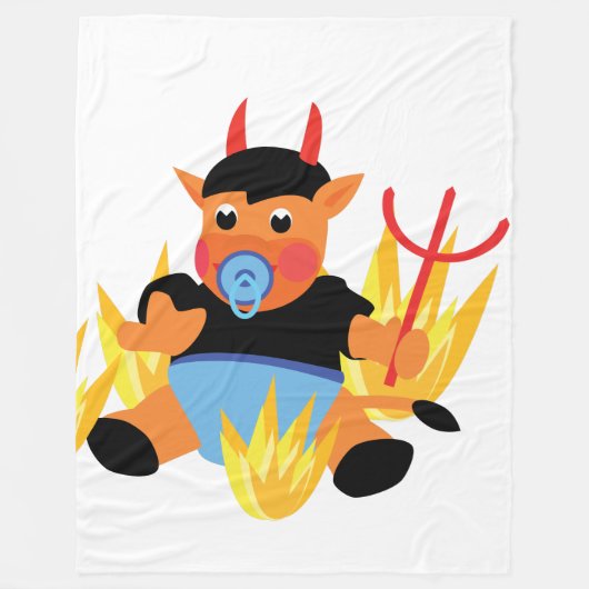 Babydecke Fleecedecke (Vorderseite)