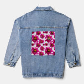 Babydecke Jeansjacke (Rückseite)