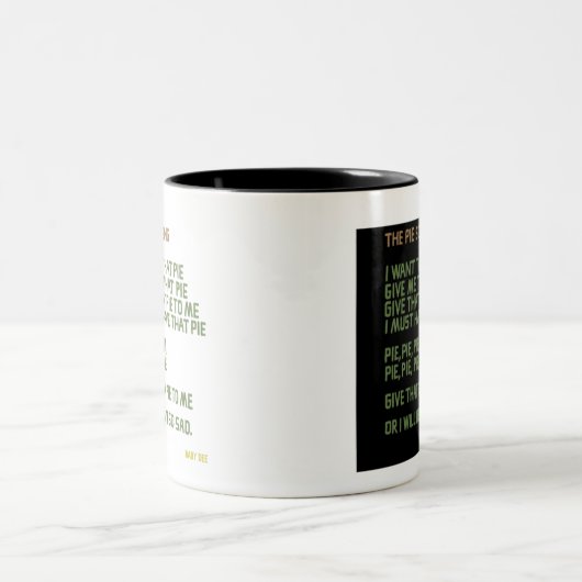 BabyDeeMug Zweifarbige Tasse (Mittel)