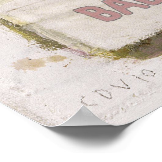 BabyDeePoster Poster (Ecke)