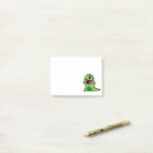 Babydinosaurier-Cartoon Post-it Klebezettel (Auf Schreibtisch)