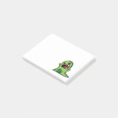 Babydinosaurier-Cartoon Post-it Klebezettel (angewinkelt)