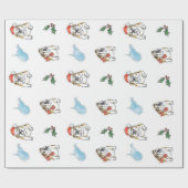 BabyDog und West Virginia Wrapping Paper Geschenkpapier (Flach)