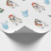 BabyDog und West Virginia Wrapping Paper Geschenkpapier (Ecke)