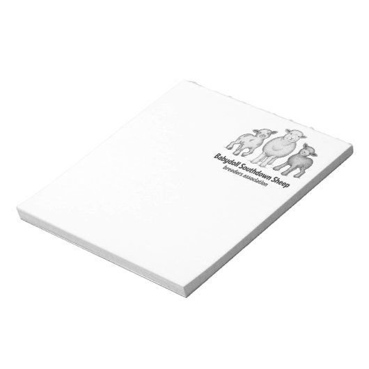 Babydoll Southdown Notepad Notizblock (Rotiert)
