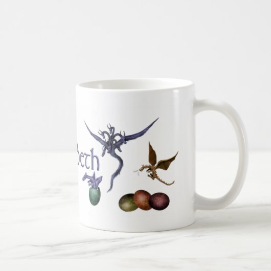 Babydrache-Tasse Kaffeetasse (Rechts)