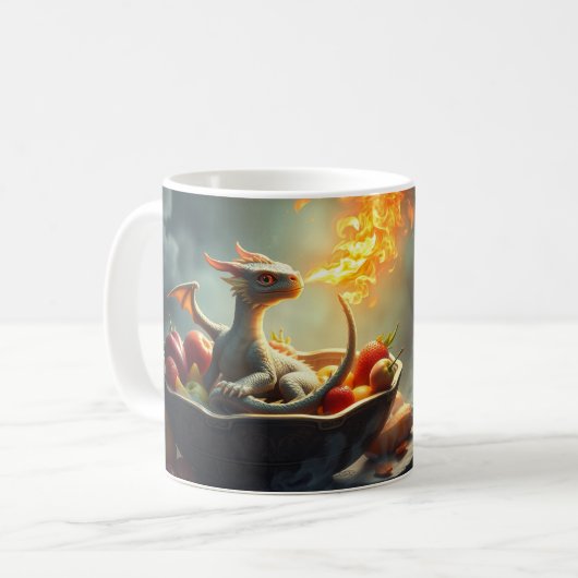 Babydrachenkaffee-Tasse Kaffeetasse (Vorderseite Links)