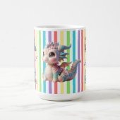 Babydragon レインボーストライプマグカップ kaffeetasse (Mittel)