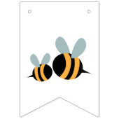 Babyduschbanner "Mommy to Bee" - Jagdflagge Wimpelkette (Erste Fahne)
