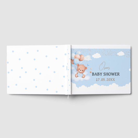 Babyduschbär Gästebuch (Voll)