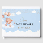 Babyduschbär Gästebuch (Vorderseite)