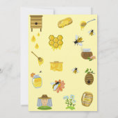 Babyduschbee süß wie möglich einladung (Rückseite)