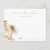 Babyduschberatung und -wischerkarte für die Küsten Begleitkarte (Vorderseite)