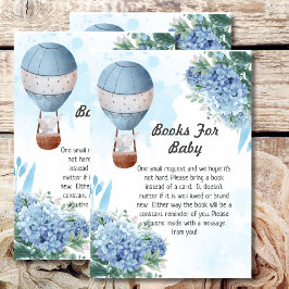 Babyduschbuch Anfrage ElefantenLuftballon Begleitkarte