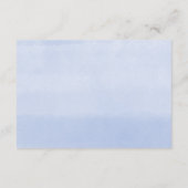 Babyduschbuchanfrage, blau-nadelblau begleitkarte (Rückseite)