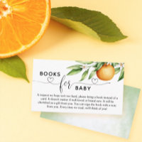 Babyduschbücher für Baby Orange Süsse