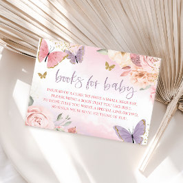 Babyduschbücher für Babykarten Begleitkarte