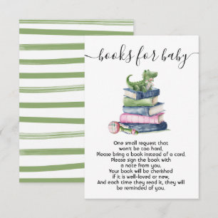 Babyduschbücher für Babykarten Einladung