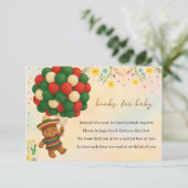 Babyduschbücher für Babys Begleitkarte (Stehend Vorderseite)