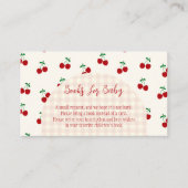 Babyduschbücher für Babys Begleitkarte (Vorderseite)