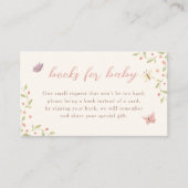 Babyduschbücher für Babys mit Aquarell Begleitkarte (Vorderseite)