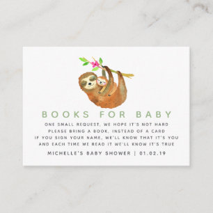 Babyduschbücher für Babys mit dem Thema "Wasserfar Begleitkarte