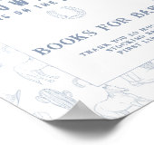 Babyduschbücher für Cowboy Poster (Ecke)