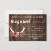 Babyduschbücher für die Babykarte Einladung (Vorderseite)