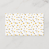 Babyduschbücher für die Babyverpackungskarte Begleitkarte (Rückseite)