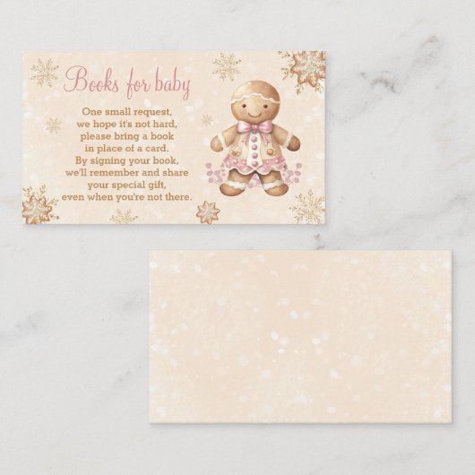 Babyduschbücher für die Kindertücher Begleitkarte (Vorne/Hinten)