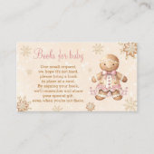 Babyduschbücher für die Kindertücher Begleitkarte (Vorderseite)