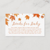 Babyduschbücher für Kinder Begleitkarte (Vorderseite)