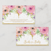 Babyduschbücher für Kinder mit einer Reservekarte Begleitkarte (Vorne/Hinten)