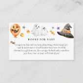 Babyduschbücher für KinderHalloween Begleitkarte (Vorderseite)