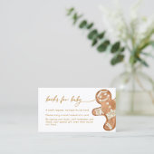 Babyduschbücher für Kinderkarte Visitenkarte (Stehend Vorderseite)