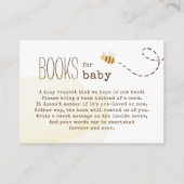 Babyduschbücher für Kleinkinder Begleitkarte (Vorderseite)